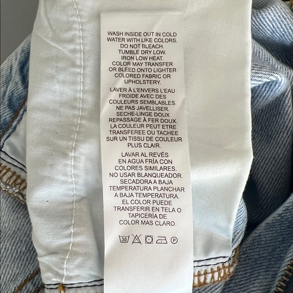 Frame Denim Le Baggy Palazzo LBP207 NATOMA CLEAN Size 26 - Picture 9 of 12